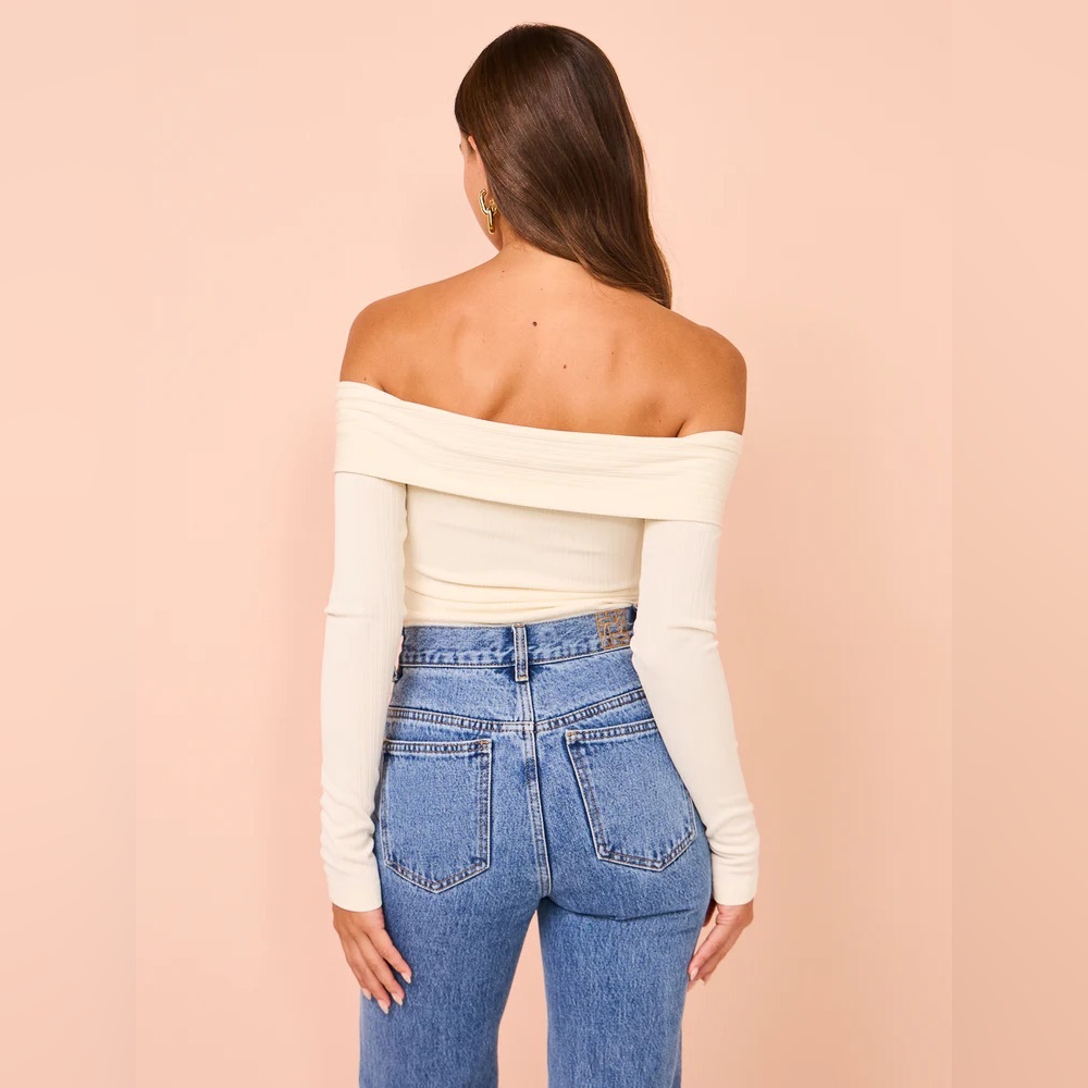 Elka Collective Iman Bodysuit In Ecru - Picture 8 of 9